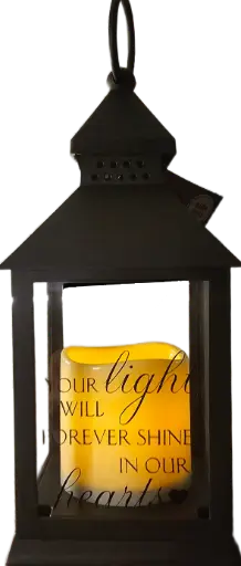 Lantaarn met LEd-kaars